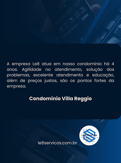 Le8 Servico - Depoimento 3